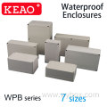 9 Sizes Hinge lid enclosure box ip66 ip67 MEGA enclosure revolving door junction box joint ageing resistant waterproof housing